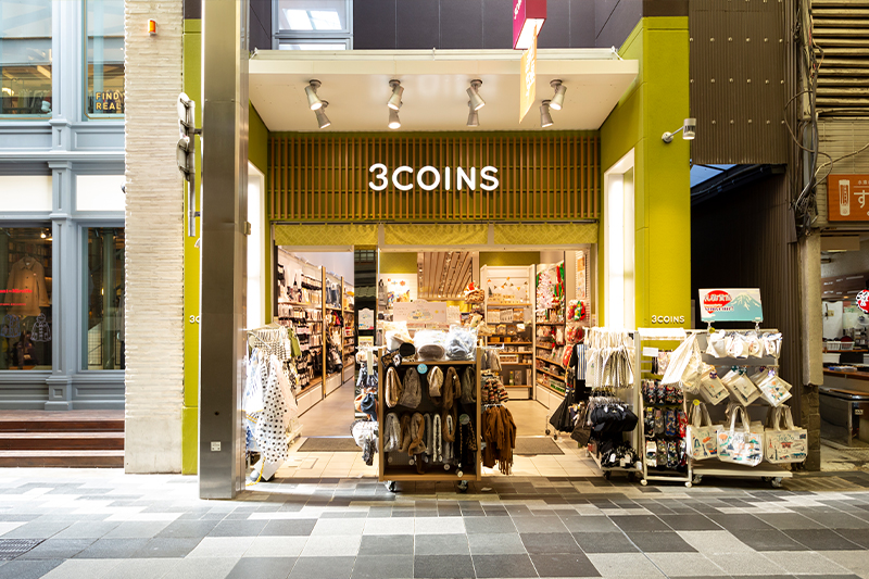 3COINS 京都寺町店イメージ